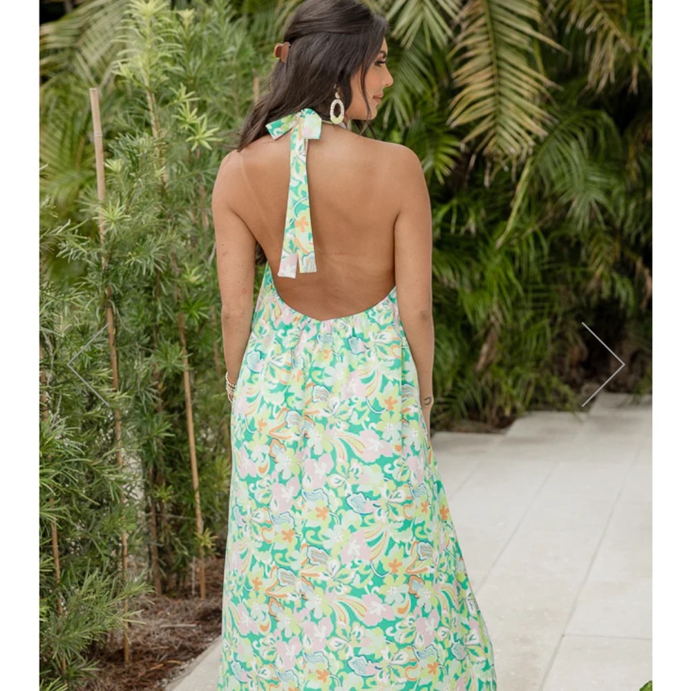 Pink Lily Maxi Dress